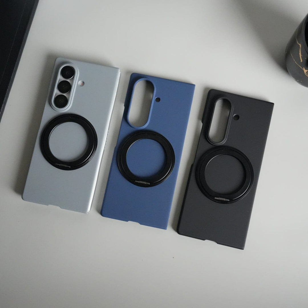 FRATO Fold 7 Collection Galaxy Z Fold 7 Case | 360° Rotating Stand + Front Glass Cover