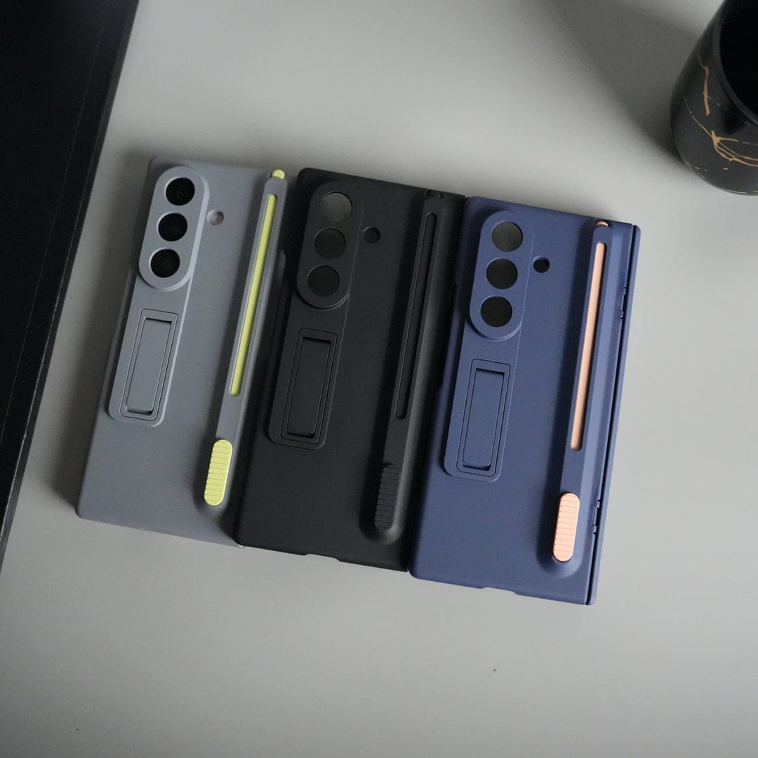 FRATO Fold 7 Collection Galaxy Z Fold 7 Front Glass Protection Case With PushUP S Pen Holder