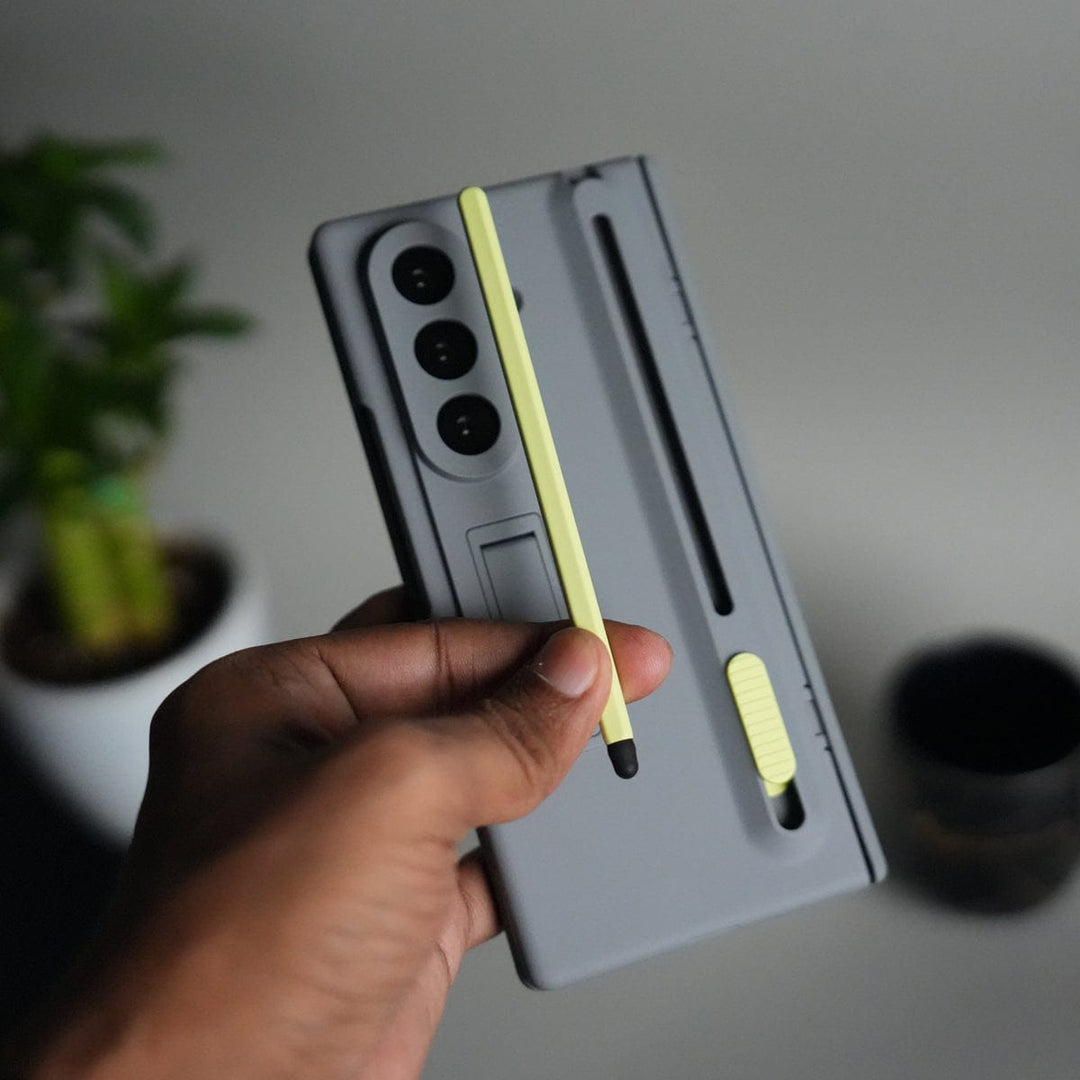 FRATO Fold 7 Collection Galaxy Z Fold 7 Front Glass Protection Case With PushUP S Pen Holder