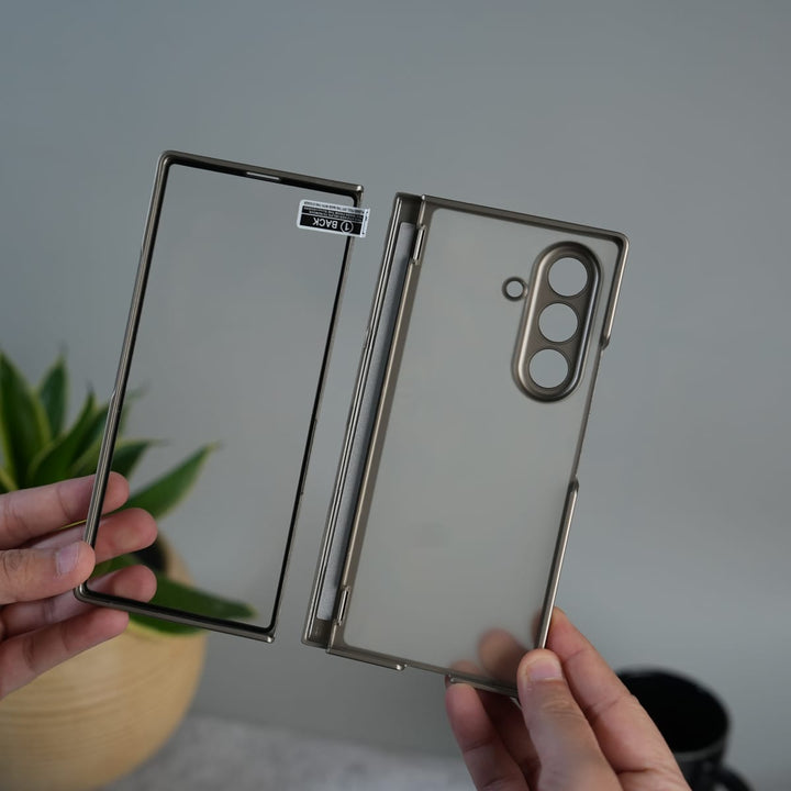 FRATO Fold 7 Collection Galaxy Z Fold 7 Frosted Matte Case | Front Glass &amp; Heinge Protection