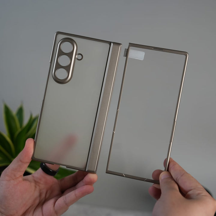 FRATO Fold 7 Collection Galaxy Z Fold 7 Frosted Matte Case | Front Glass &amp; Heinge Protection