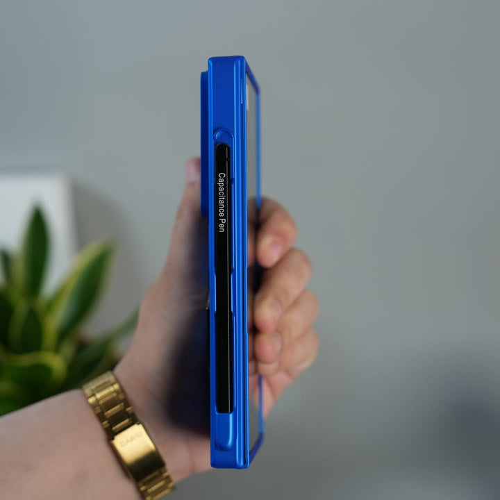 FRATO Fold 7 Collection Galaxy Z Fold 7 Full Protection Armor Case with Front Glass, Camera Shutter, Kickstand &amp; S Pen Cover