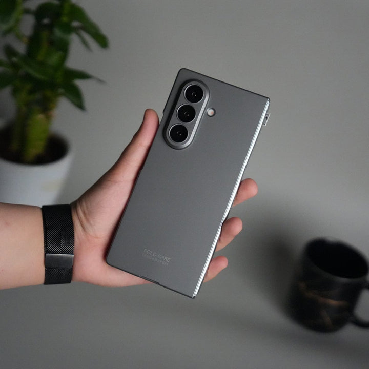 FRATO Fold 7 Collection Galaxy Z Fold 7 Matte Hard Case with Front Glass Cover | Slim Shockproof Fold Care Edition