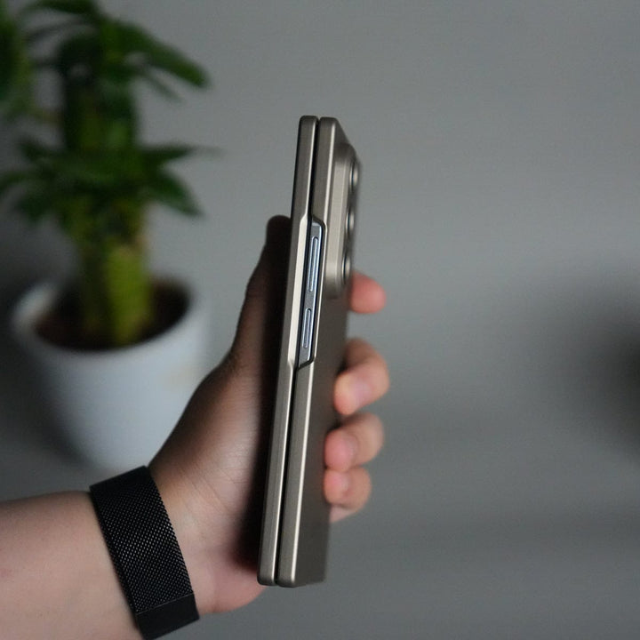 FRATO Fold 7 Collection Galaxy Z Fold 7 Matte Hard Case with Front Glass Cover | Slim Shockproof Fold Care Edition