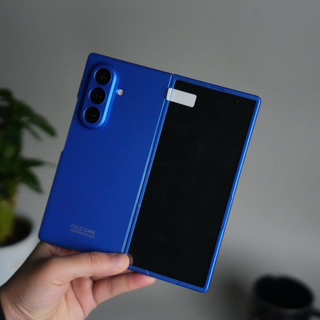 FRATO Fold 7 Collection Galaxy Z Fold 7 Matte Hard Case with Front Glass Cover | Slim Shockproof Fold Care Edition