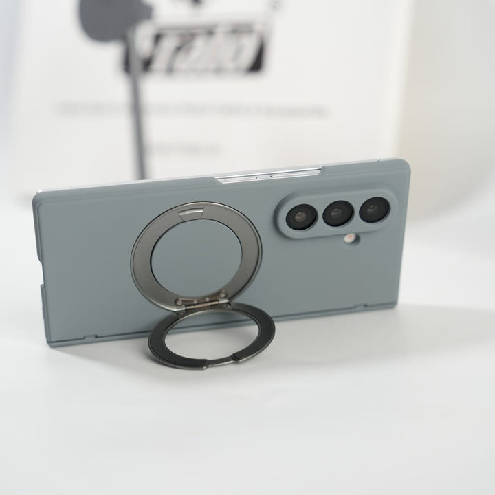 FRATO Fold 7 Collection Galaxy Z Fold 7 Matte MagSafe Case with 360° Rotating Stand &amp; Hinge Protection