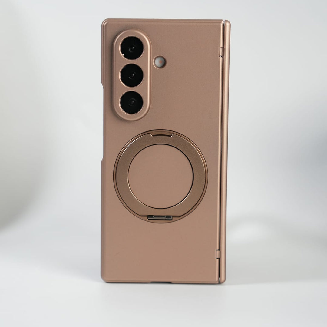 FRATO Fold 7 Collection Galaxy Z Fold 7 Matte MagSafe Case with 360° Rotating Stand &amp; Hinge Protection