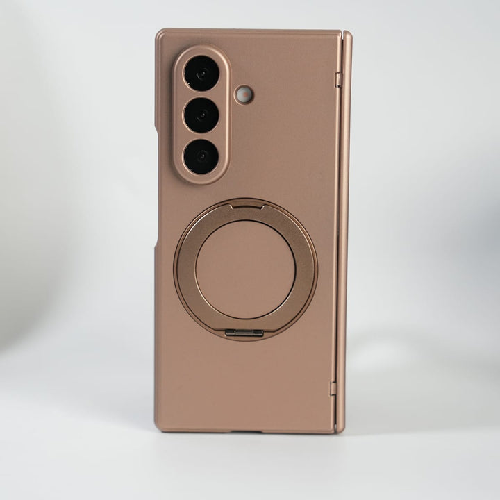 FRATO Fold 7 Collection Galaxy Z Fold 7 Matte MagSafe Case with 360° Rotating Stand &amp; Hinge Protection
