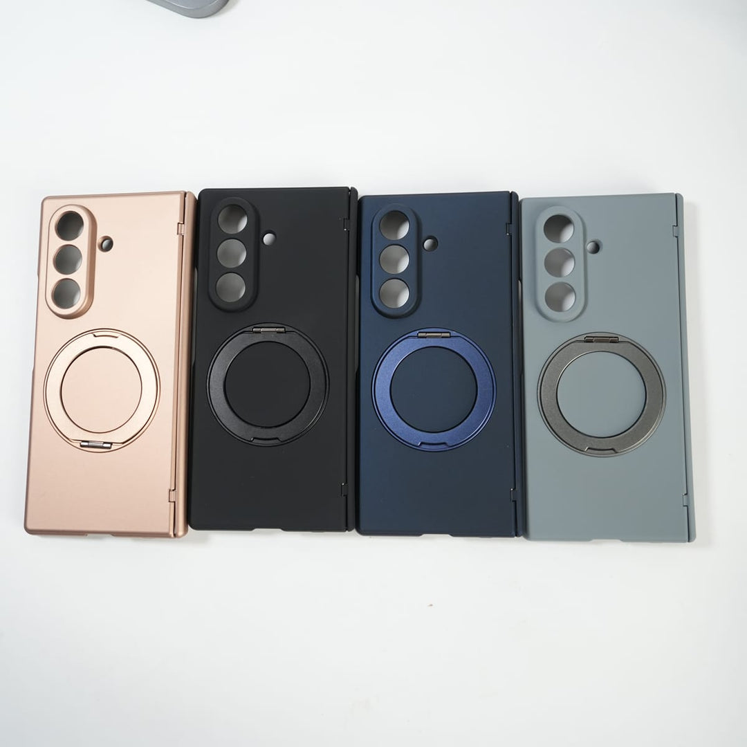 FRATO Fold 7 Collection Galaxy Z Fold 7 Matte MagSafe Case with 360° Rotating Stand &amp; Hinge Protection