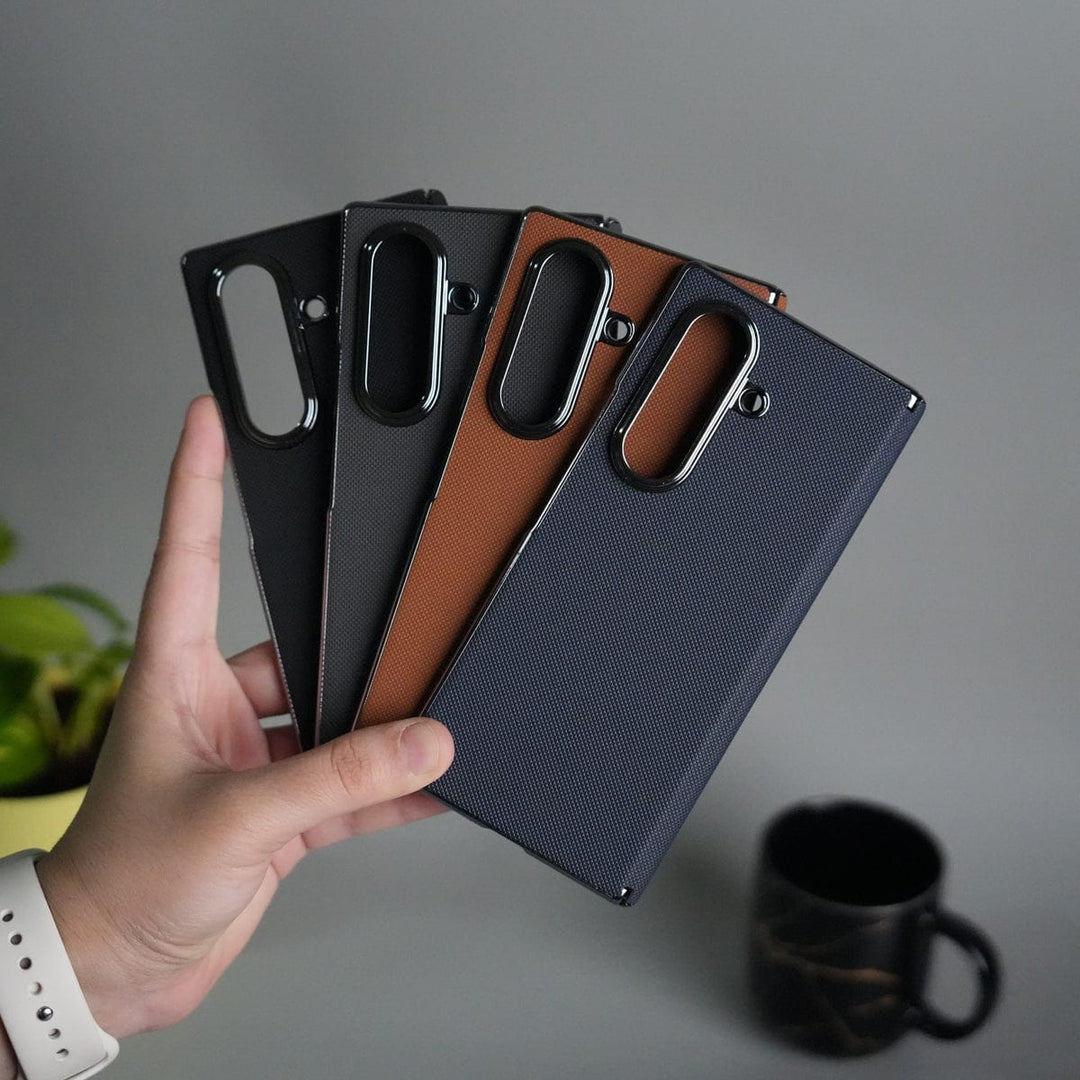 FRATO Fold 7 Collection Galaxy Z Fold 7 Premium Dotted Design Slim Case Hinge Protection (Front + Back Cover)