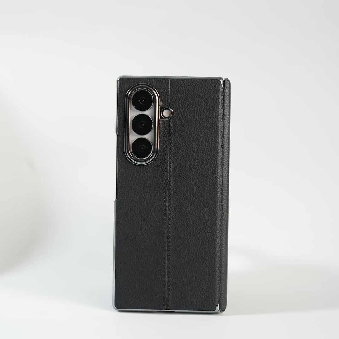 FRATO Fold 7 Collection Galaxy Z Fold 7 Premium Leather Middle Stitch Case | Slim Protective Cover