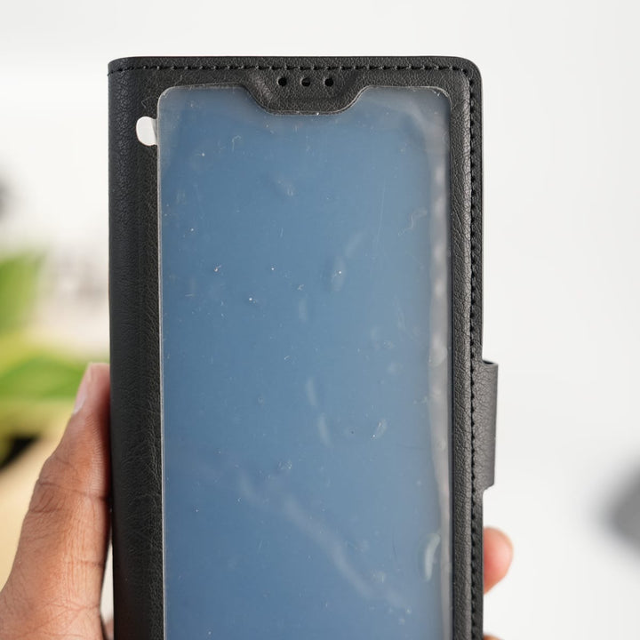 FRATO Fold 7 Collection Galaxy Z Fold 7 Premium Leather Wallet Case with Front Screen Protection
