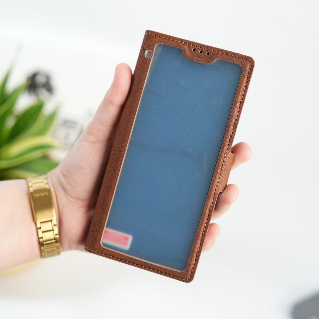 FRATO Fold 7 Collection Galaxy Z Fold 7 Premium Leather Wallet Case with Front Screen Protection