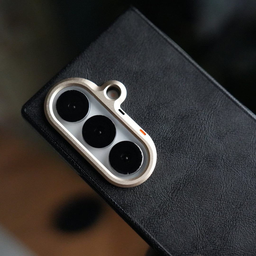 FRATO Fold 7 Collection Galaxy Z Fold 7 Premium PU Leather Back Case with Front Frame | Slim &amp; Elegant Design