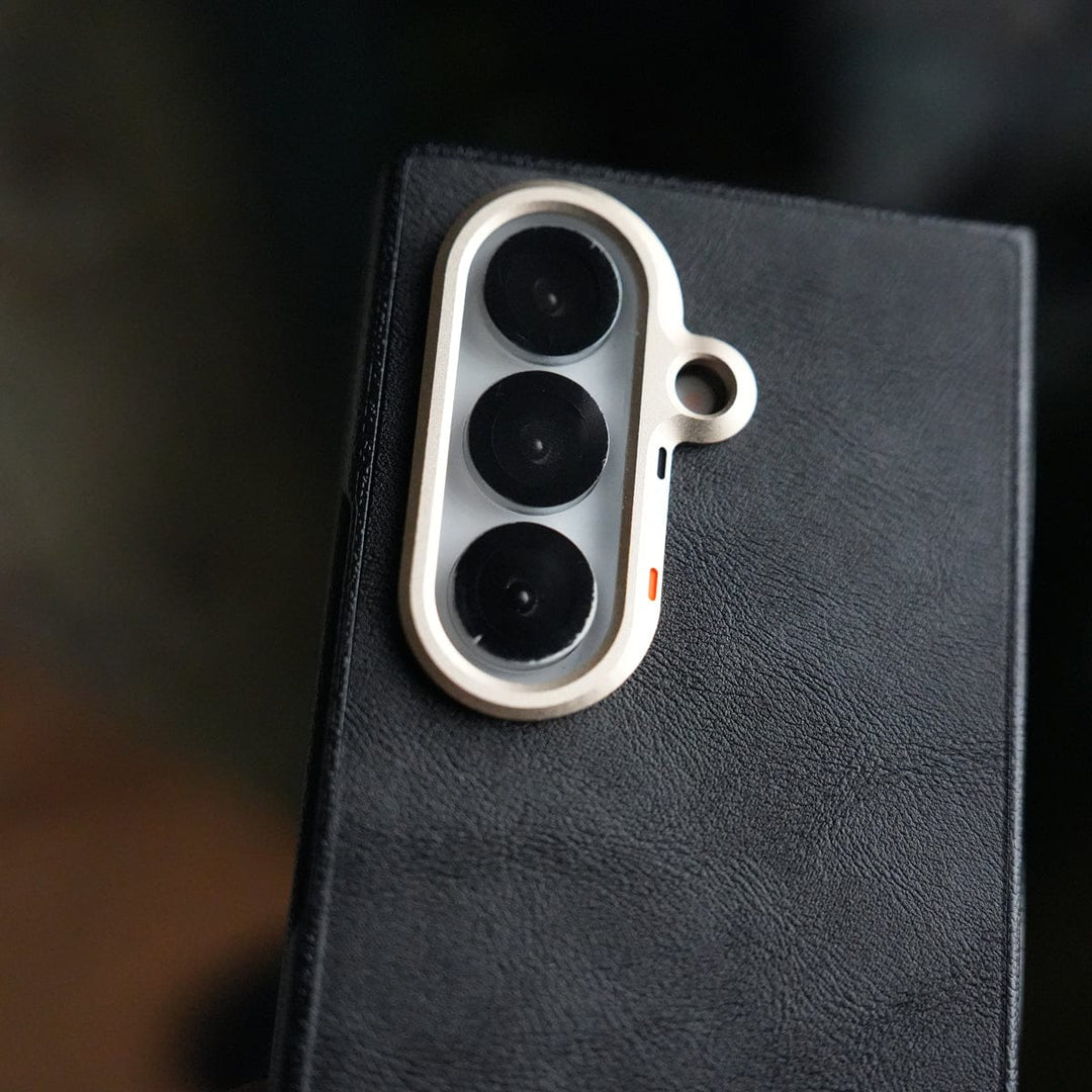 FRATO Fold 7 Collection Galaxy Z Fold 7 Premium PU Leather Back Case with Front Frame | Slim &amp; Elegant Design