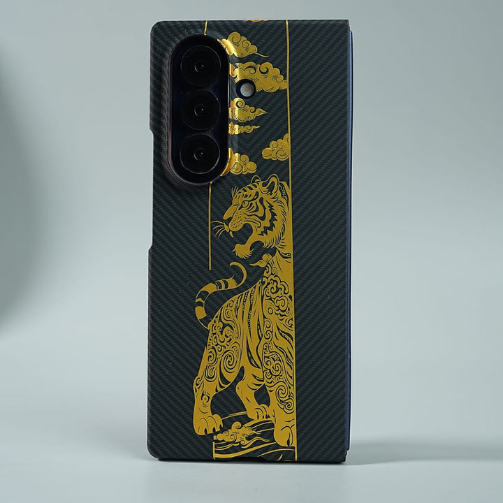 FRATO Fold 7 Collection Galaxy Z Fold 7 Royal Gold Tiger Edition Magsafe Case