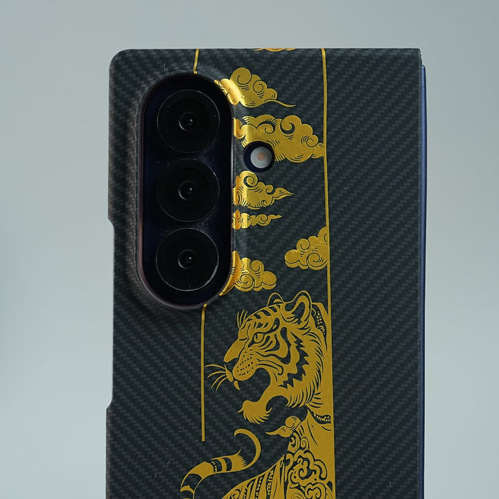 FRATO Fold 7 Collection Galaxy Z Fold 7 Royal Gold Tiger Edition Magsafe Case