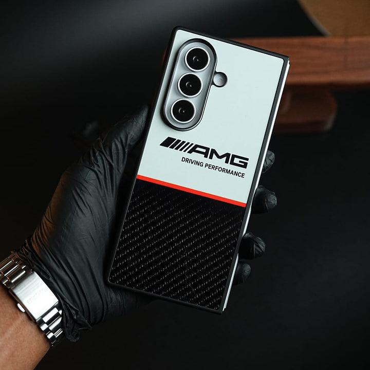 FRATO Fold 7 Collection Performance Carbon Fiber Texture Print Slim Case Cover For Samsung Galaxy Z Fold 7