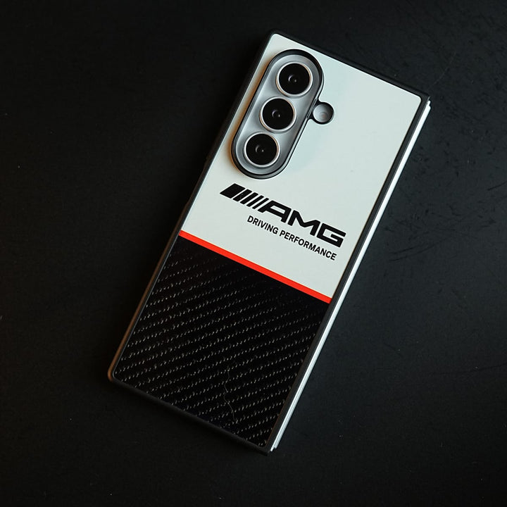 FRATO Fold 7 Collection Performance Carbon Fiber Texture Print Slim Case Cover For Samsung Galaxy Z Fold 7