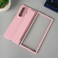 Galaxy Z Fold 7 Shockproof Matte Wristband Case Cover | Soft Feel Protective Back Shell