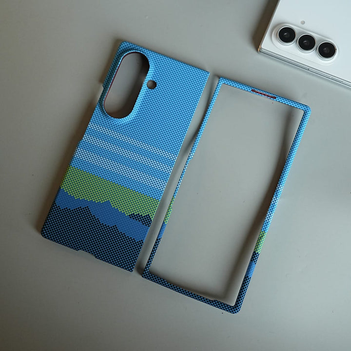 FRATO Fold 7 Collection Pixel Checkered Design Case for Galaxy Z Fold 7 | Magnetic Cover