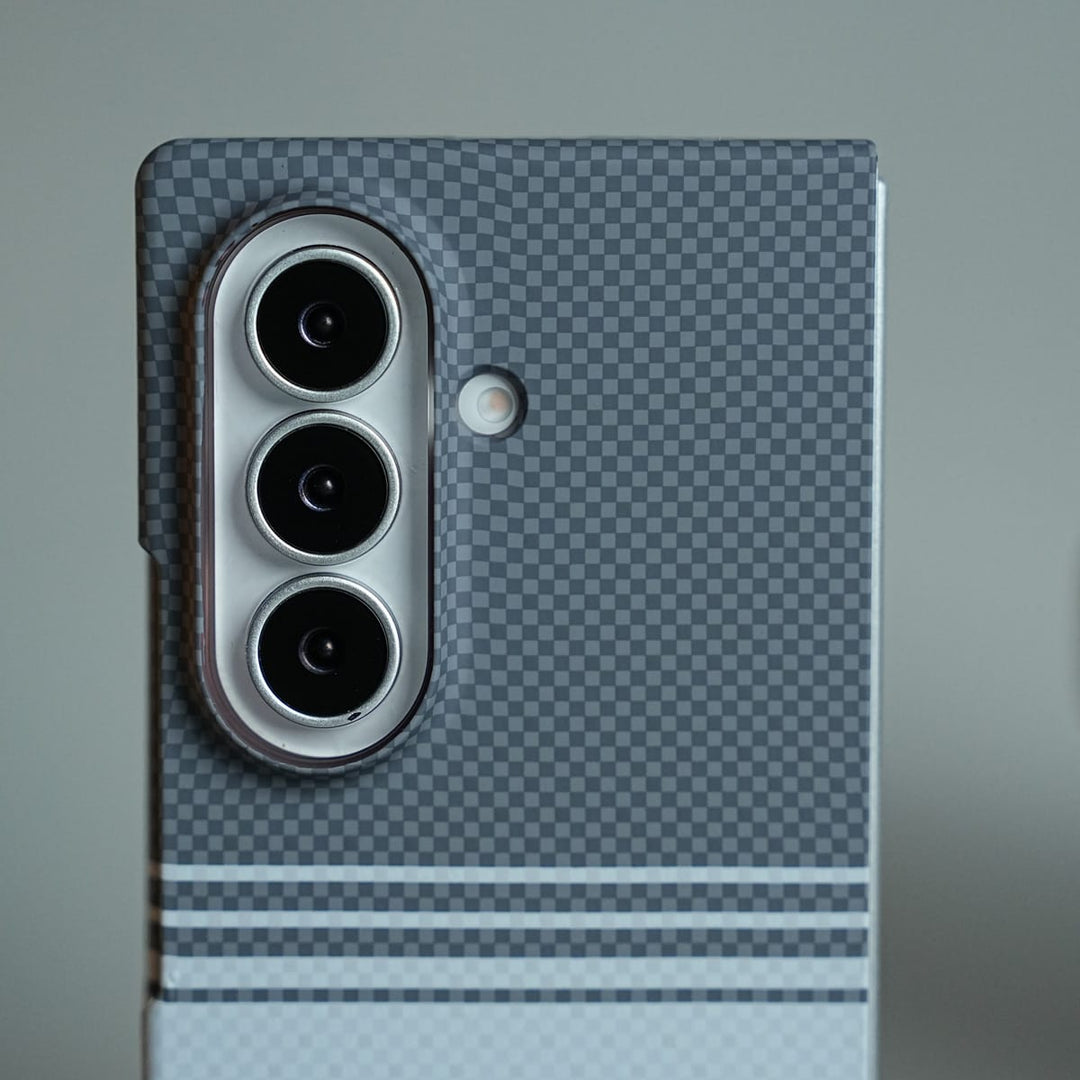 FRATO Fold 7 Collection Pixel Checkered Design Case for Galaxy Z Fold 7 | Magnetic Cover