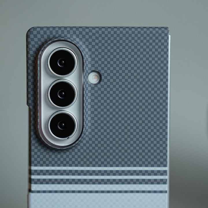 FRATO Fold 7 Collection Pixel Checkered Design Case for Galaxy Z Fold 7 | Magnetic Cover