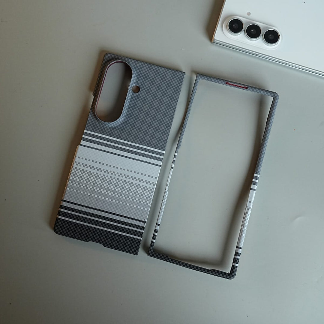 FRATO Fold 7 Collection Pixel Checkered Design Case for Galaxy Z Fold 7 | Magnetic Cover