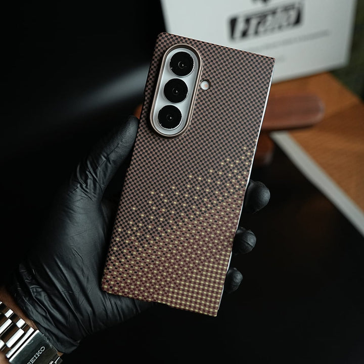 FRATO Fold 7 Collection Pixel Gradient Case for Galaxy Z Fold 7 | Protective Slim Case