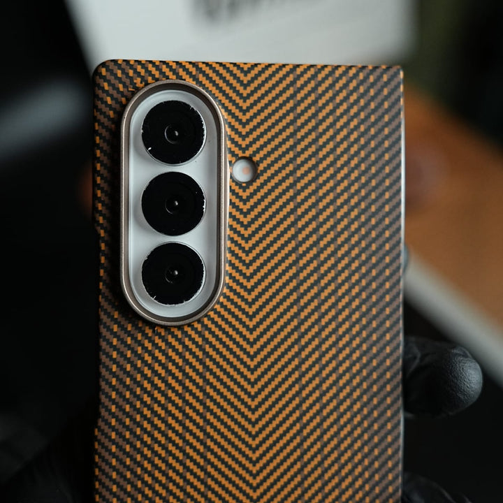 FRATO Fold 7 Collection Premium Chevron Pattern Case for Galaxy Z Fold 7 | Protective Case