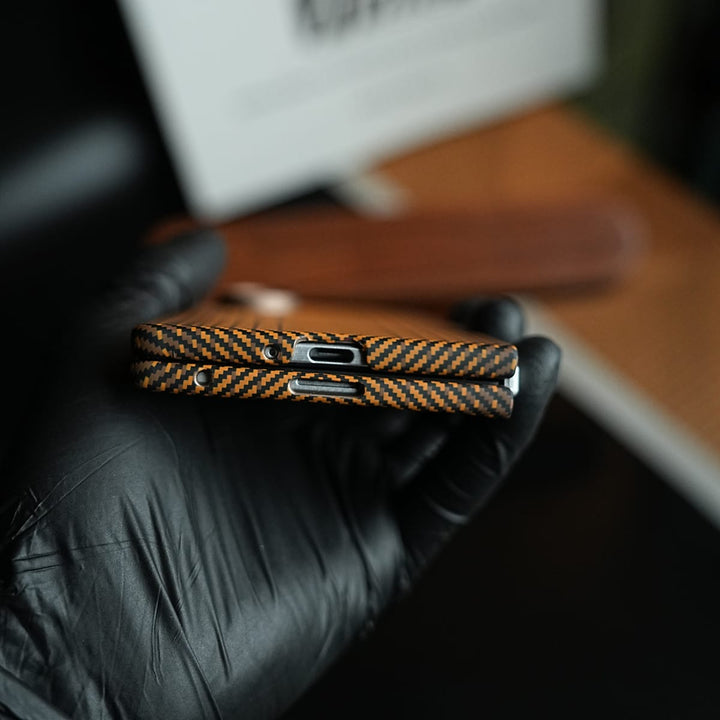 FRATO Fold 7 Collection Premium Chevron Pattern Case for Galaxy Z Fold 7 | Protective Case