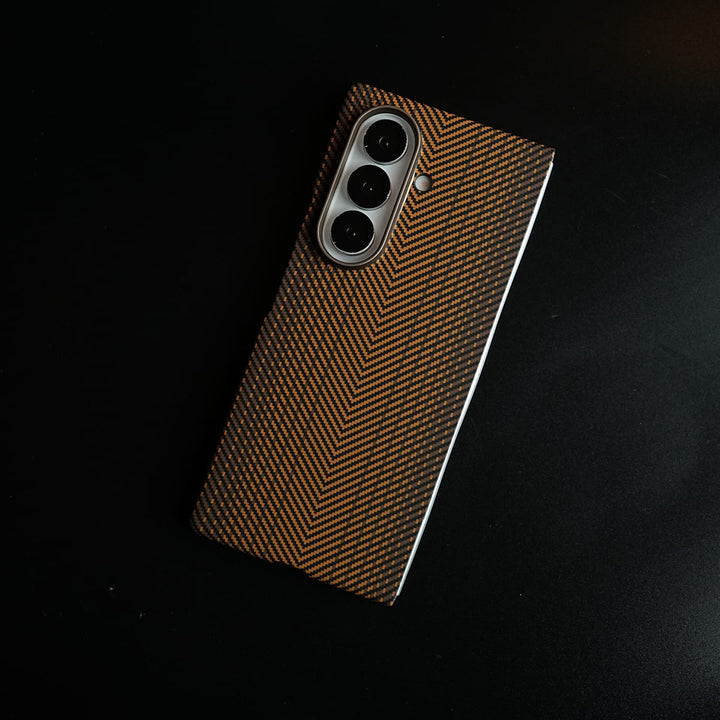 FRATO Fold 7 Collection Premium Chevron Pattern Case for Galaxy Z Fold 7 | Protective Case