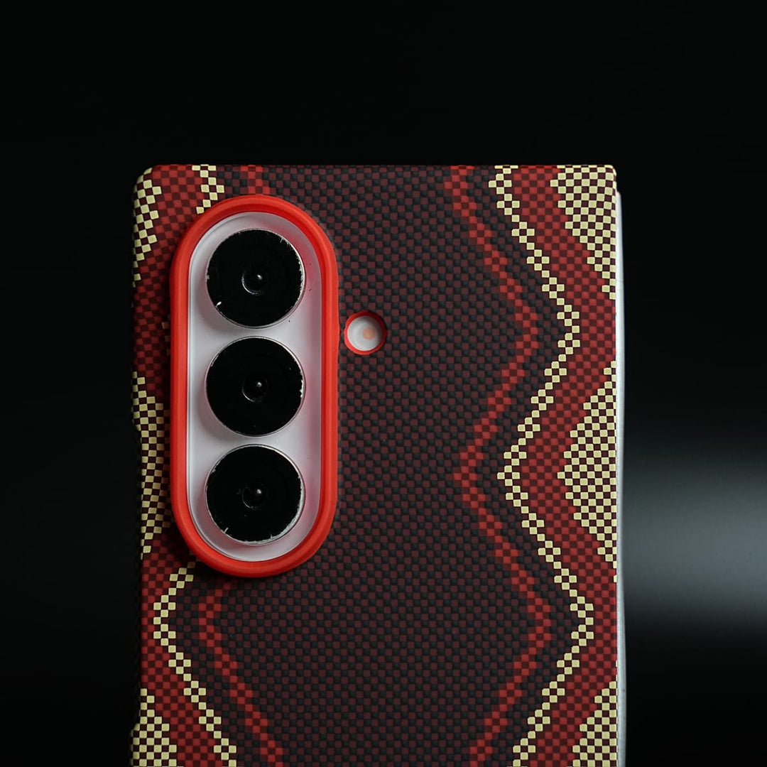 FRATO Fold 7 Collection Premium Zigzag Pattern Case for Galaxy Z Fold 7 | Protective Case