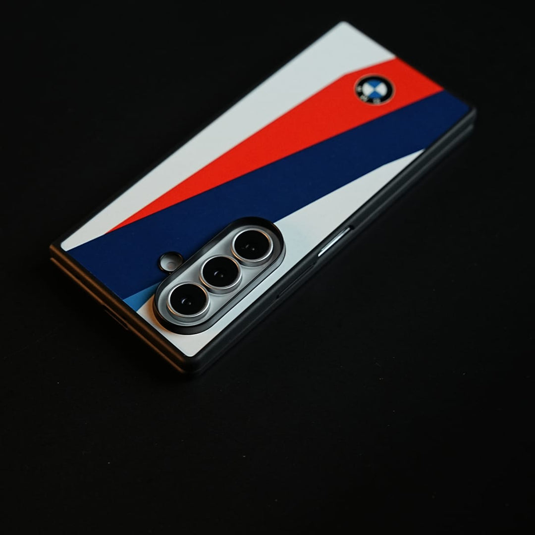 FRATO Fold 7 Collection Racing Stripe Sport Case Cover For Samsung Galaxy Z Fold 7