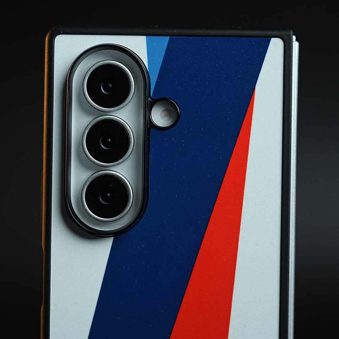 FRATO Fold 7 Collection Racing Stripe Sport Case Cover For Samsung Galaxy Z Fold 7