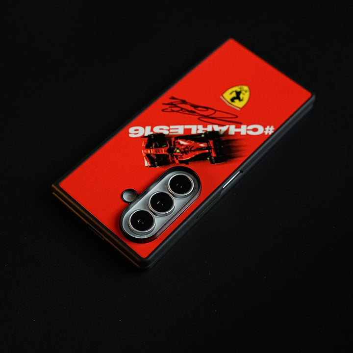 FRATO Fold 7 Collection Red Racing Edition Slim Case Cover For Samsung Galaxy Z Fold 7