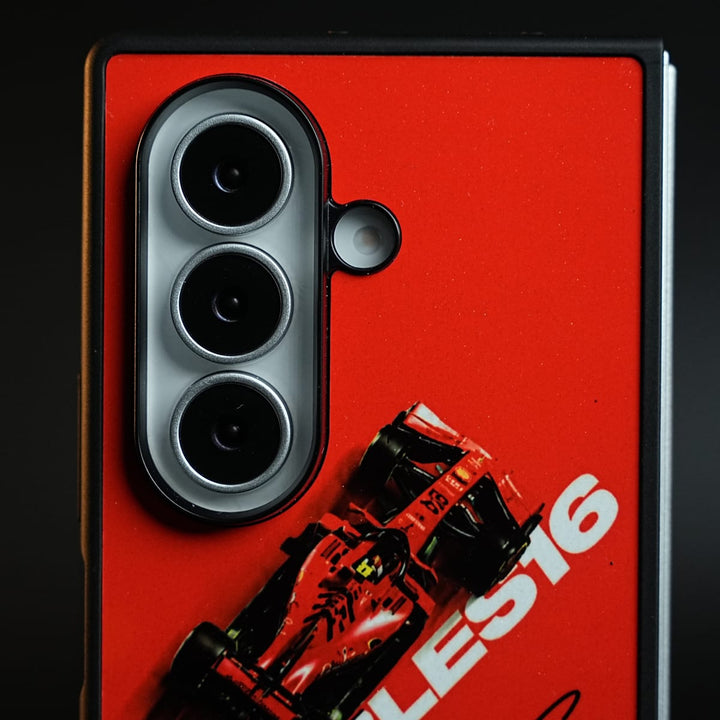FRATO Fold 7 Collection Red Racing Edition Slim Case Cover For Samsung Galaxy Z Fold 7