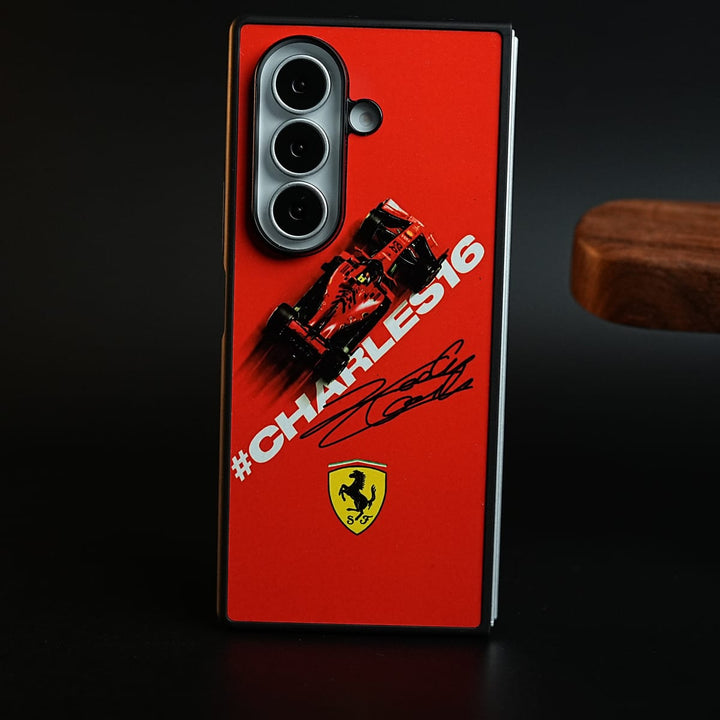 FRATO Fold 7 Collection Red Racing Edition Slim Case Cover For Samsung Galaxy Z Fold 7