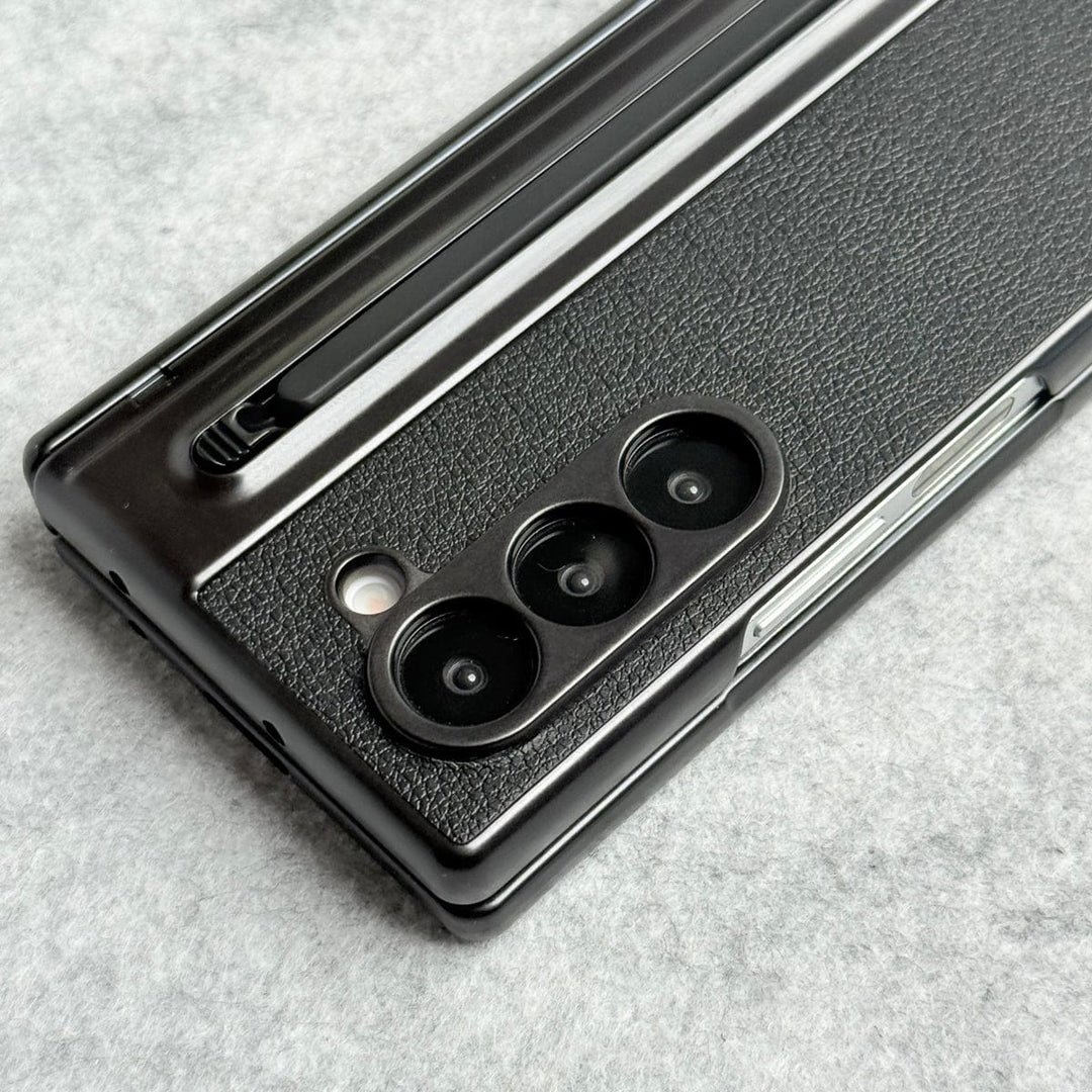 FRATO Fold 7 Collection Samsung Galaxy Z Fold 7 Chrome Plating front Glass Protection Hinge Case Folding Cover
