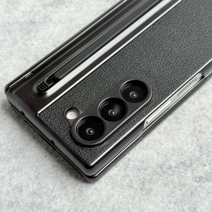 FRATO Fold 7 Collection Samsung Galaxy Z Fold 7 Chrome Plating front Glass Protection Hinge Case Folding Cover