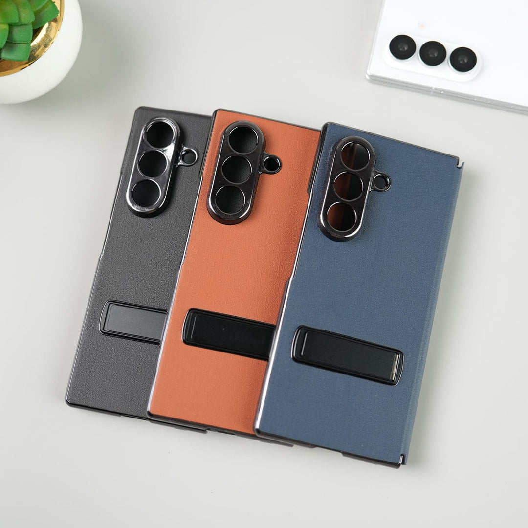 FRATO Fold 7 Collection Samsung Galaxy Z Fold 7 Flip Cover with Kickstand | PU Leather Protective Case