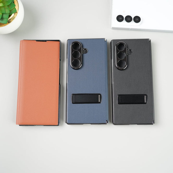 FRATO Fold 7 Collection Samsung Galaxy Z Fold 7 Flip Cover with Kickstand | PU Leather Protective Case