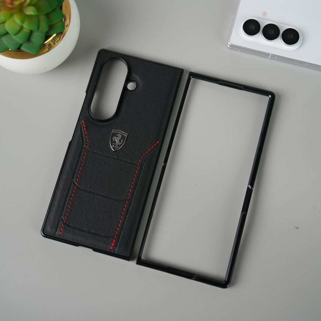 FRATO Fold 7 Collection Samsung Galaxy Z Fold 7 FR Stitched PU Leather Case Cover