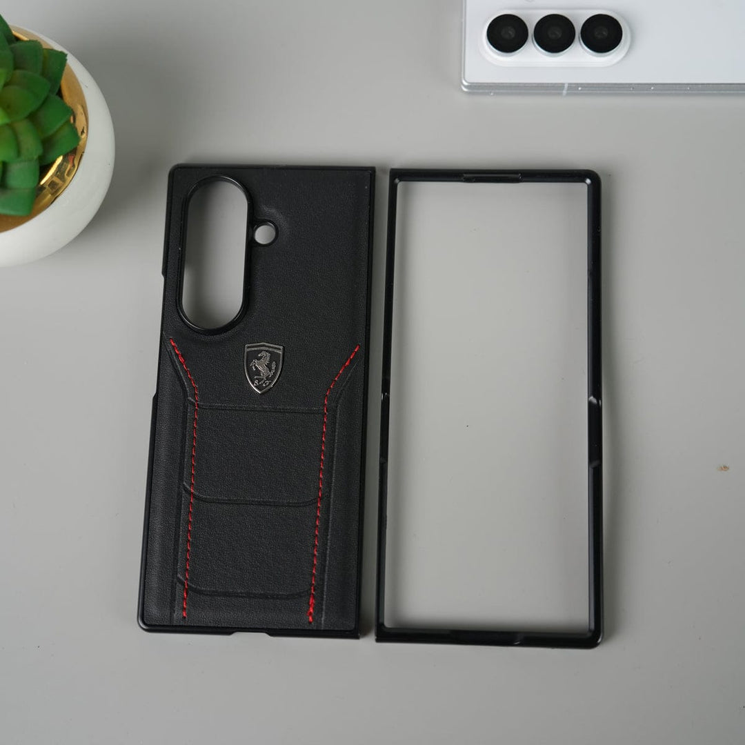 FRATO Fold 7 Collection Samsung Galaxy Z Fold 7 FR Stitched PU Leather Case Cover