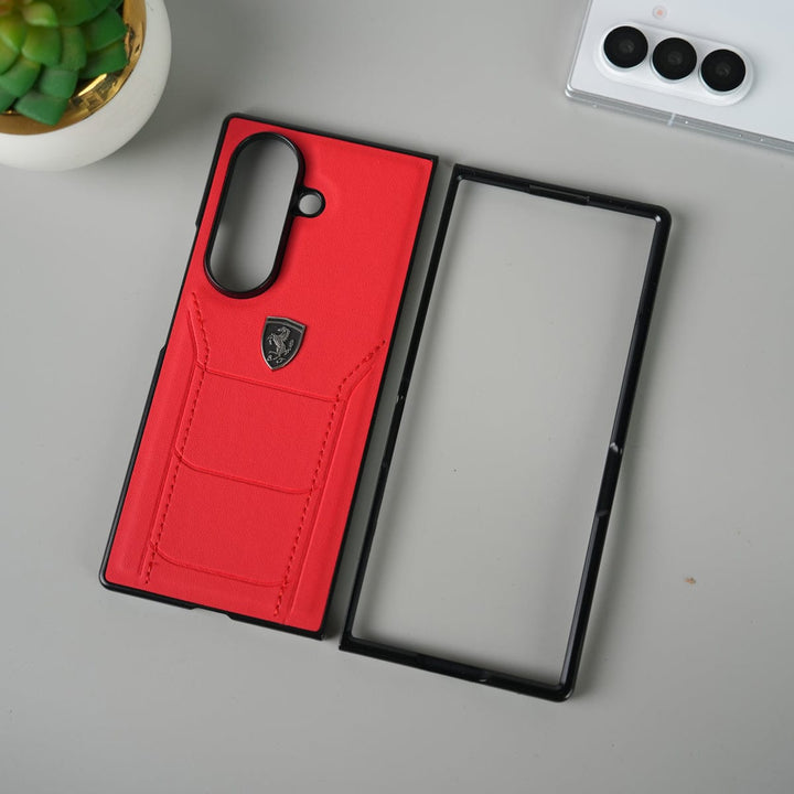 FRATO Fold 7 Collection Samsung Galaxy Z Fold 7 FR Stitched PU Leather Case Cover