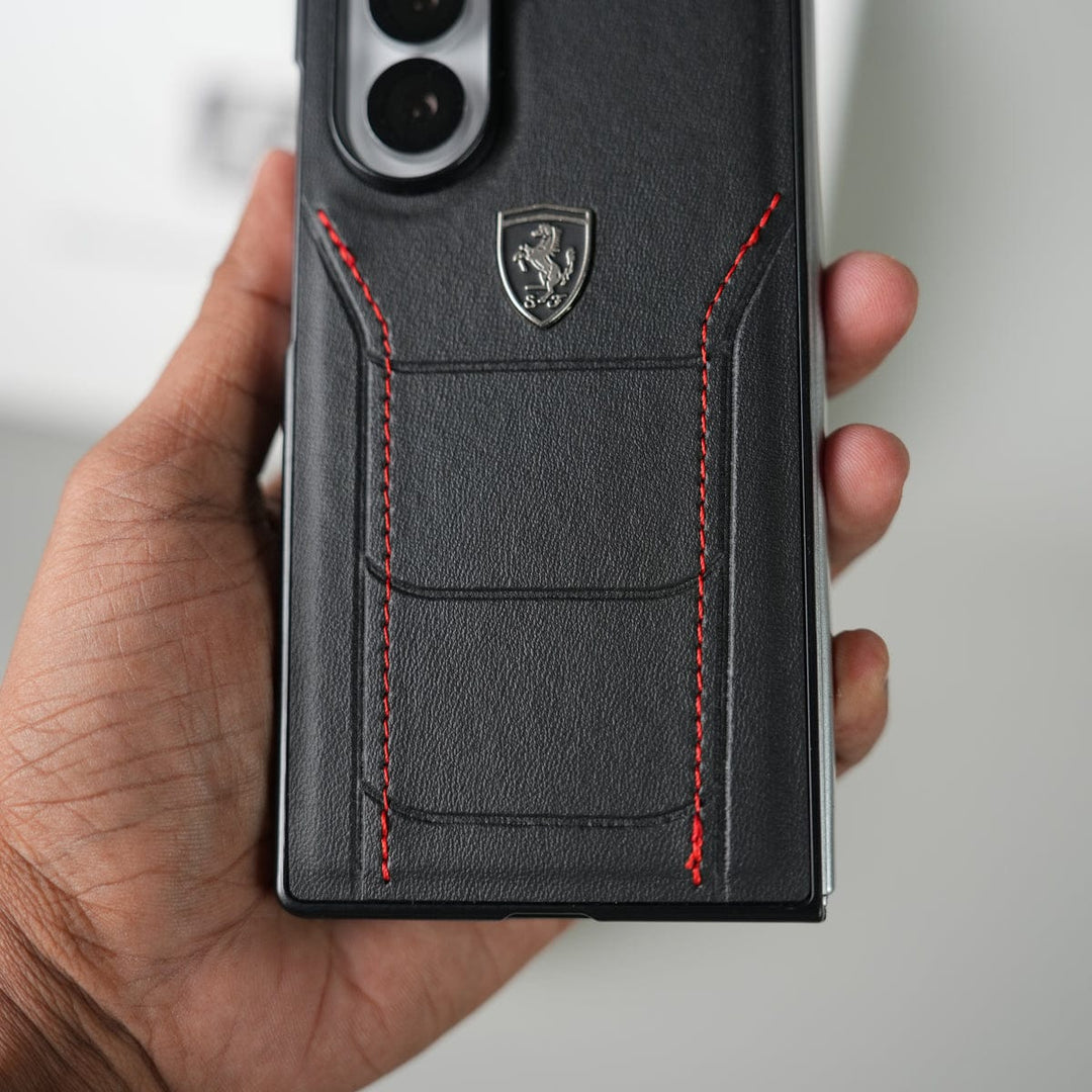 FRATO Fold 7 Collection Samsung Galaxy Z Fold 7 FR Stitched PU Leather Case Cover