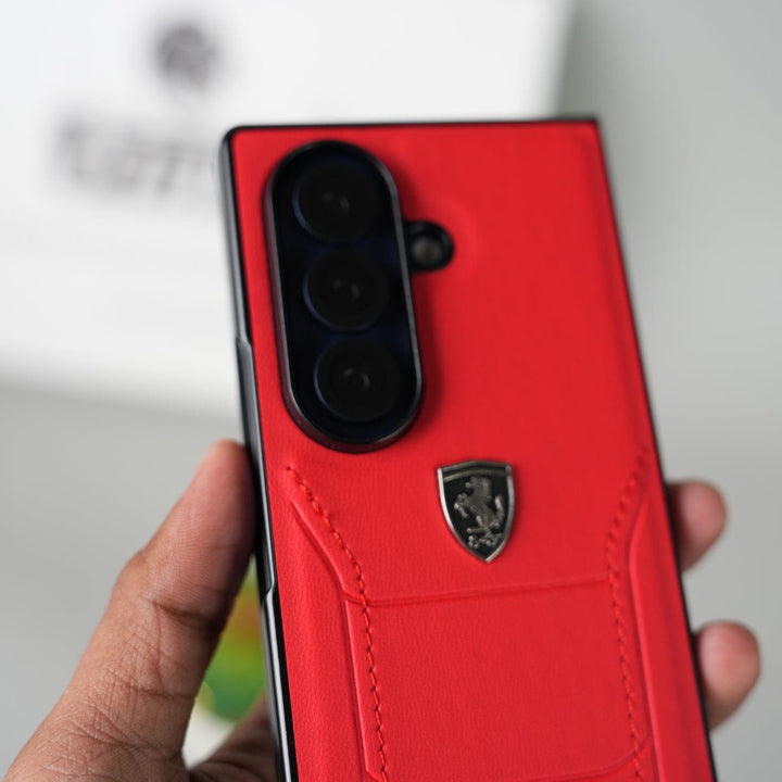 FRATO Fold 7 Collection Samsung Galaxy Z Fold 7 FR Stitched PU Leather Case Cover