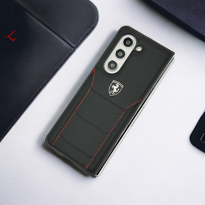 FRATO Fold 7 Collection Samsung Galaxy Z Fold 7 FR Stitched PU Leather Case Cover