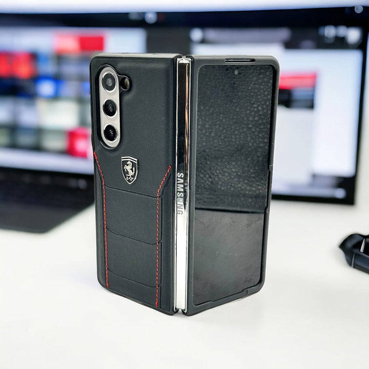 FRATO Fold 7 Collection Samsung Galaxy Z Fold 7 FR Stitched PU Leather Case Cover