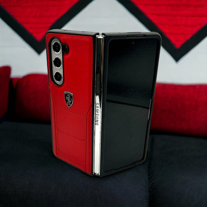 FRATO Fold 7 Collection Samsung Galaxy Z Fold 7 FR Stitched PU Leather Case Cover